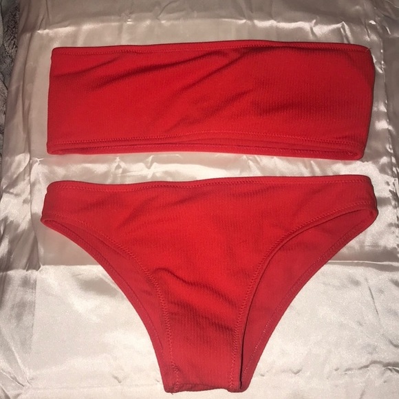 Zaful Other - Strapless red bikini Zaful Other - Strapless red bikini